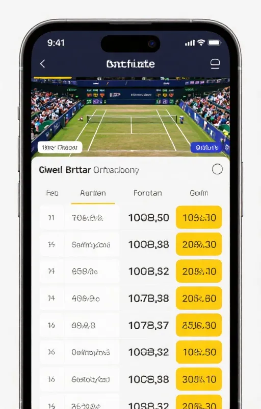 Odds Comparison Screen